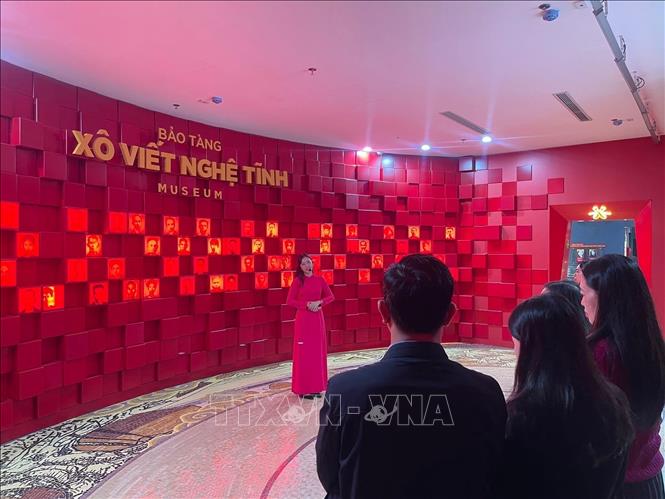 Bảo tàng Nghệ An – Bảo tàng Xô Viết Nghệ Tĩnh là một ví dụ điển hình về việc "lột xác" không gian lưu giữ truyền thống thành một điểm đến văn hóa số hiện đại. (Ảnh: Bích Huệ/TTXVN)